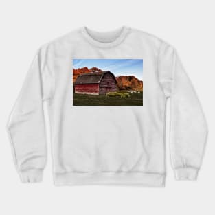 Old Red Barn Crewneck Sweatshirt